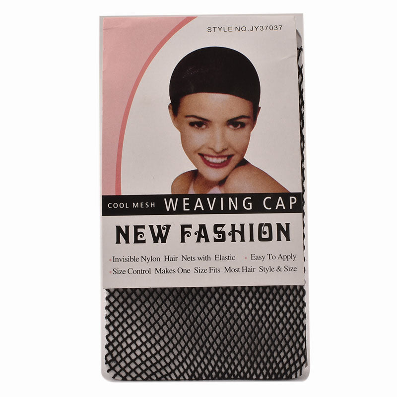 MNAWEI Top Sale 1 Pcs Hairnets good Quality Mesh Weaving Black Wig Hair Net Making Caps Weaving Wig Cap & Hairnets