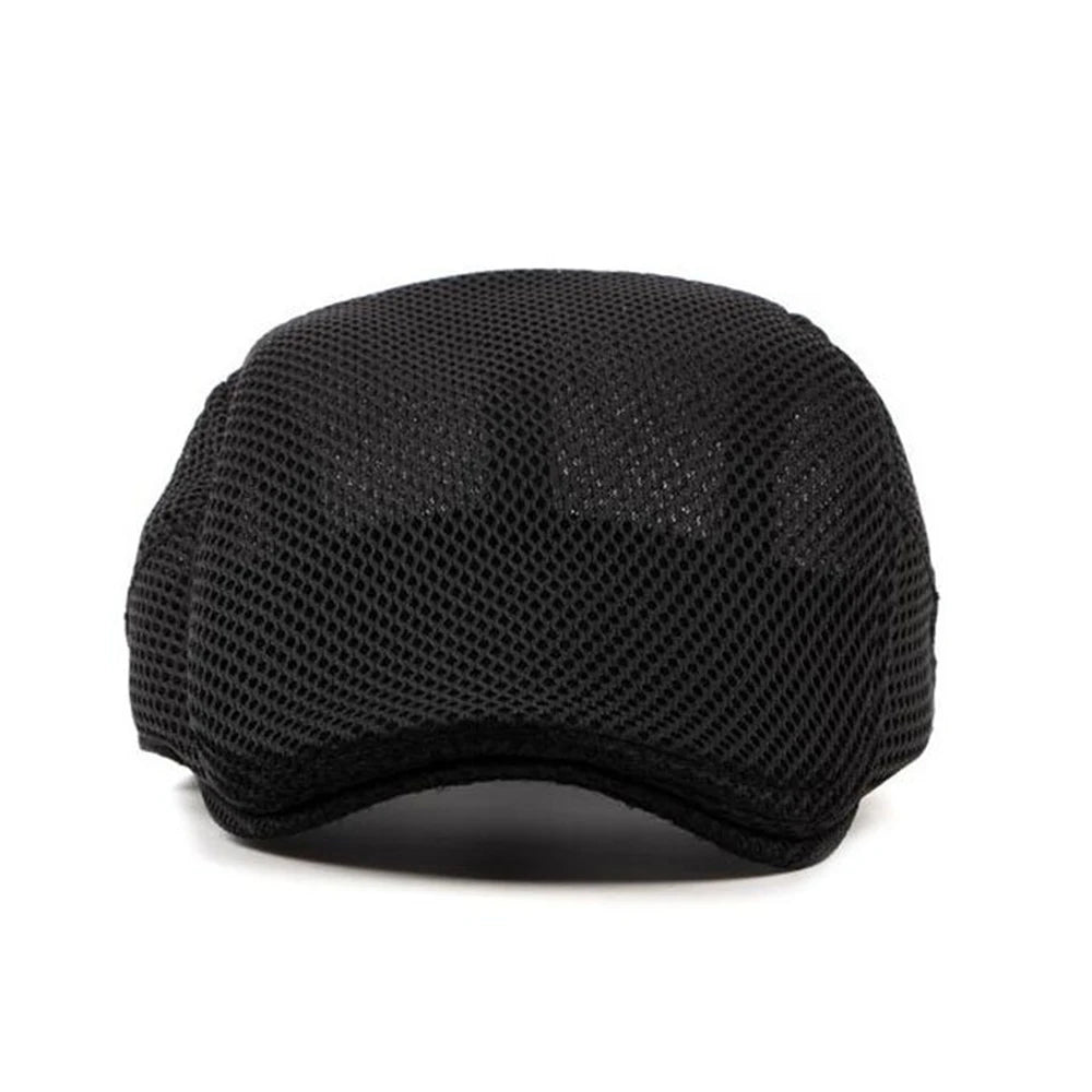 Men Women Mesh Summer Style Plaid Berets Caps Casual Unisex Sports Caps Cotton Hats Boina Casquette Flat Cap Painter Cap