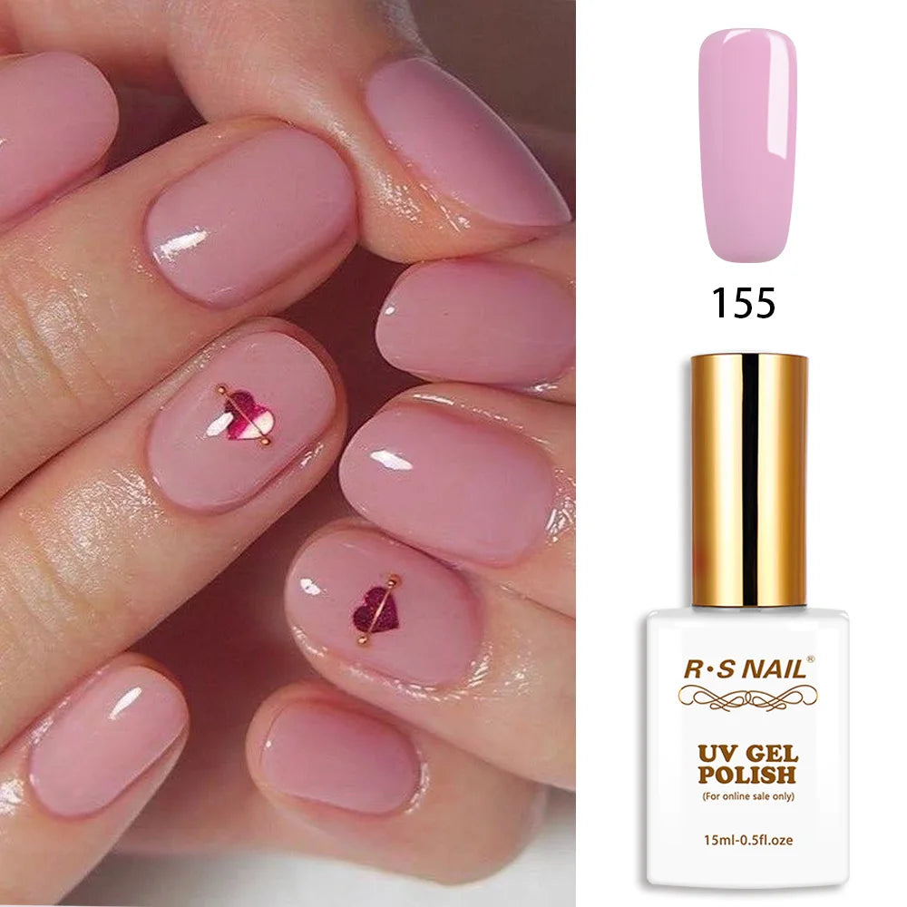 RS NAIL UV LED Nail Supplies 15ml Nail Gel Polish 308 Colors Gel Varnish #061-120 Color Gel Lacquer Of Nail Art Gel Polish