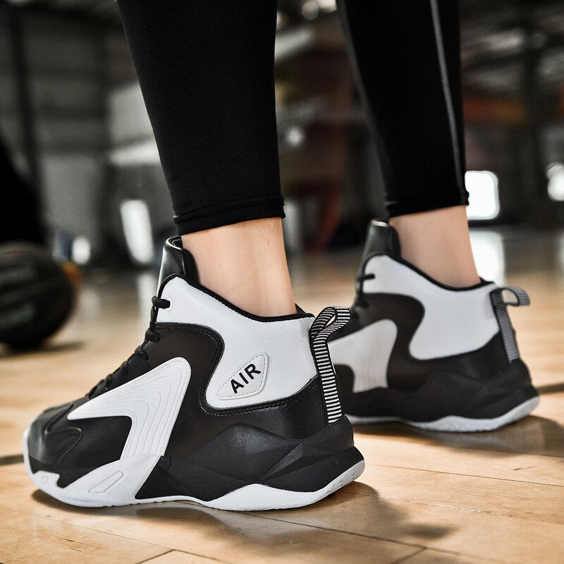 High Top 39~48 Professional Basketball Shoes Men Cushioning Male Athletic Men’s Basket Shoes Boots Comfortable Sneakers 2021