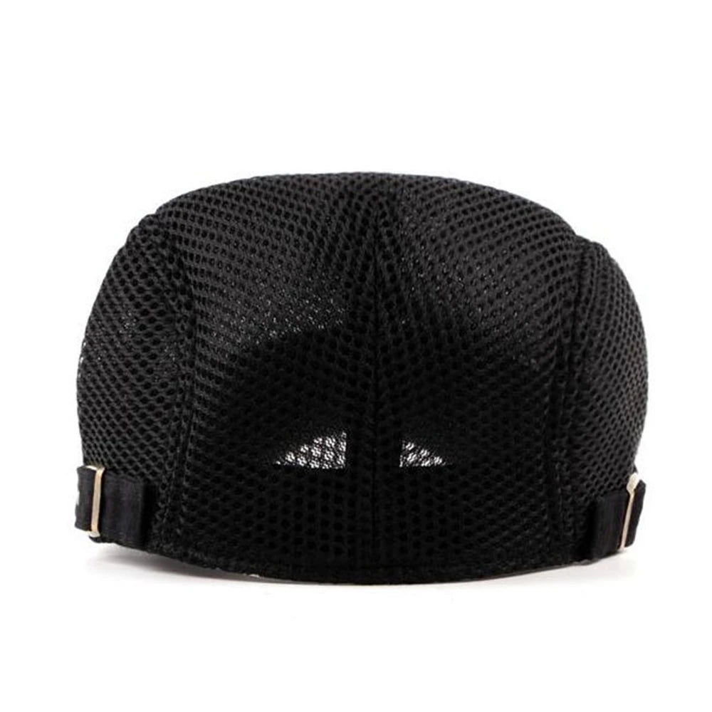 Men Women Mesh Summer Style Plaid Berets Caps Casual Unisex Sports Caps Cotton Hats Boina Casquette Flat Cap Painter Cap