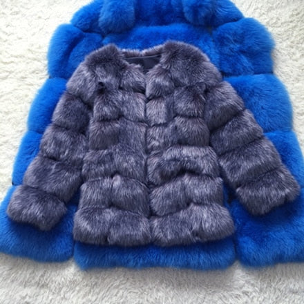 ZADORIN New Luxury Splicing Long Faux Fur Coat Women Thick Warm Winter Fashion Fluffy Faux Fur Jacket Coats for Women Outerwear