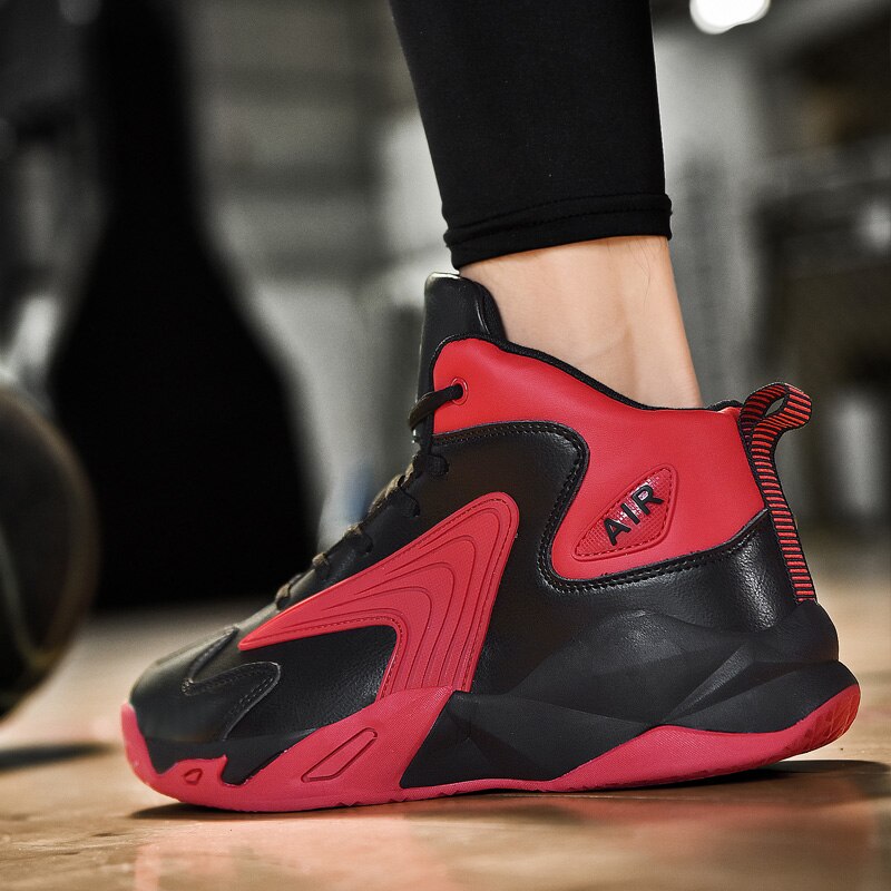 High Top 39~48 Professional Basketball Shoes Men Cushioning Male Athletic Men’s Basket Shoes Boots Comfortable Sneakers 2021