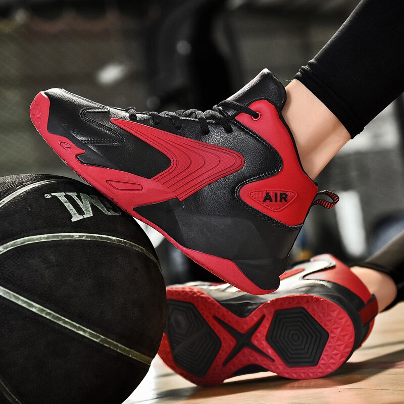 High Top 39~48 Professional Basketball Shoes Men Cushioning Male Athletic Men’s Basket Shoes Boots Comfortable Sneakers 2021