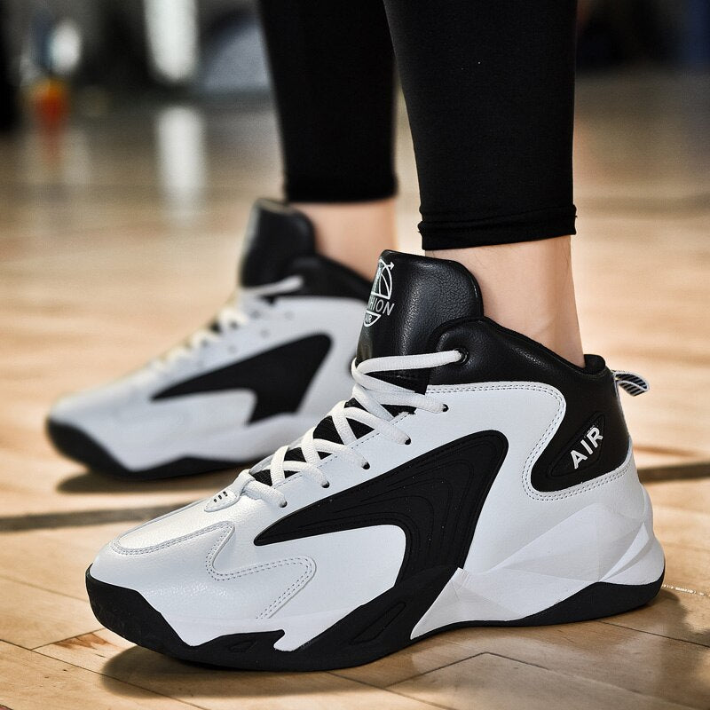 High Top 39~48 Professional Basketball Shoes Men Cushioning Male Athletic Men’s Basket Shoes Boots Comfortable Sneakers 2021