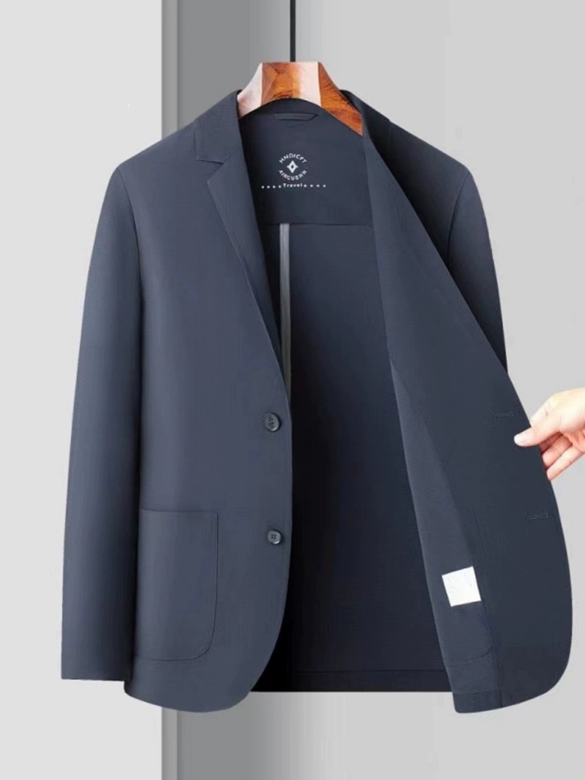 Ice Silk Accessible Luxury Adhesive Seamless High-Grade Spring and Autumn Suit