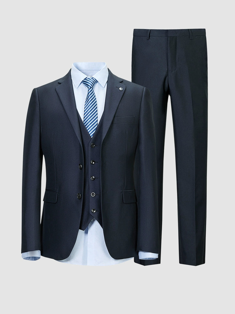 HLA Business Comfortable and Stylish Two-Piece Set Crisp Suit