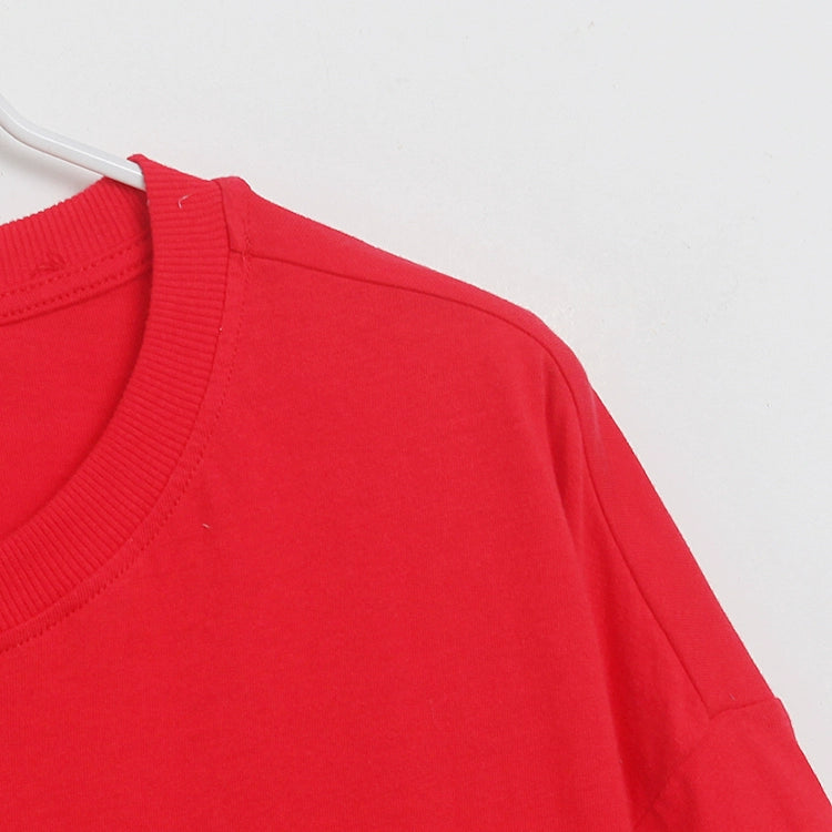 100% Cotton ~ Export Women's Cartoon Anime Print Short-Sleeved T-shirt Loose Large Version Trendy Anti-Aging Top Christmas