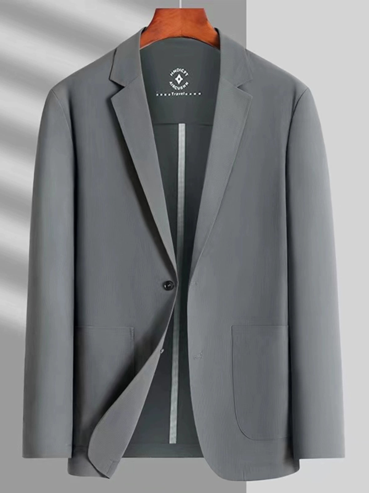 Ice Silk Accessible Luxury Adhesive Seamless High-Grade Spring and Autumn Suit