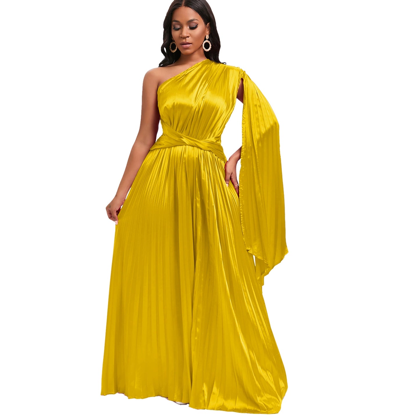 Big Size Dress for Women Long Dress New Lady Skirt European and American Style Dress