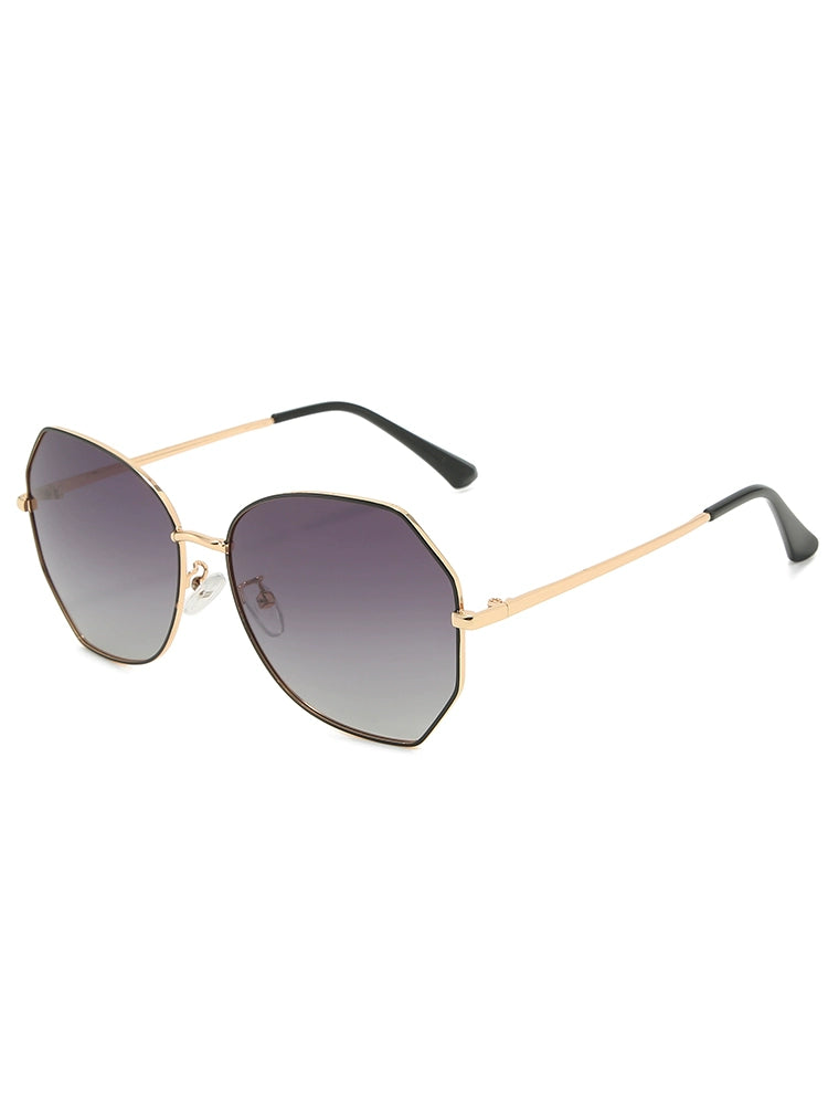 2023 New Sunglasses Women's Fancy Myopia for Driving UV Protection Sun Glasses to Make Big Face Thin-Looked