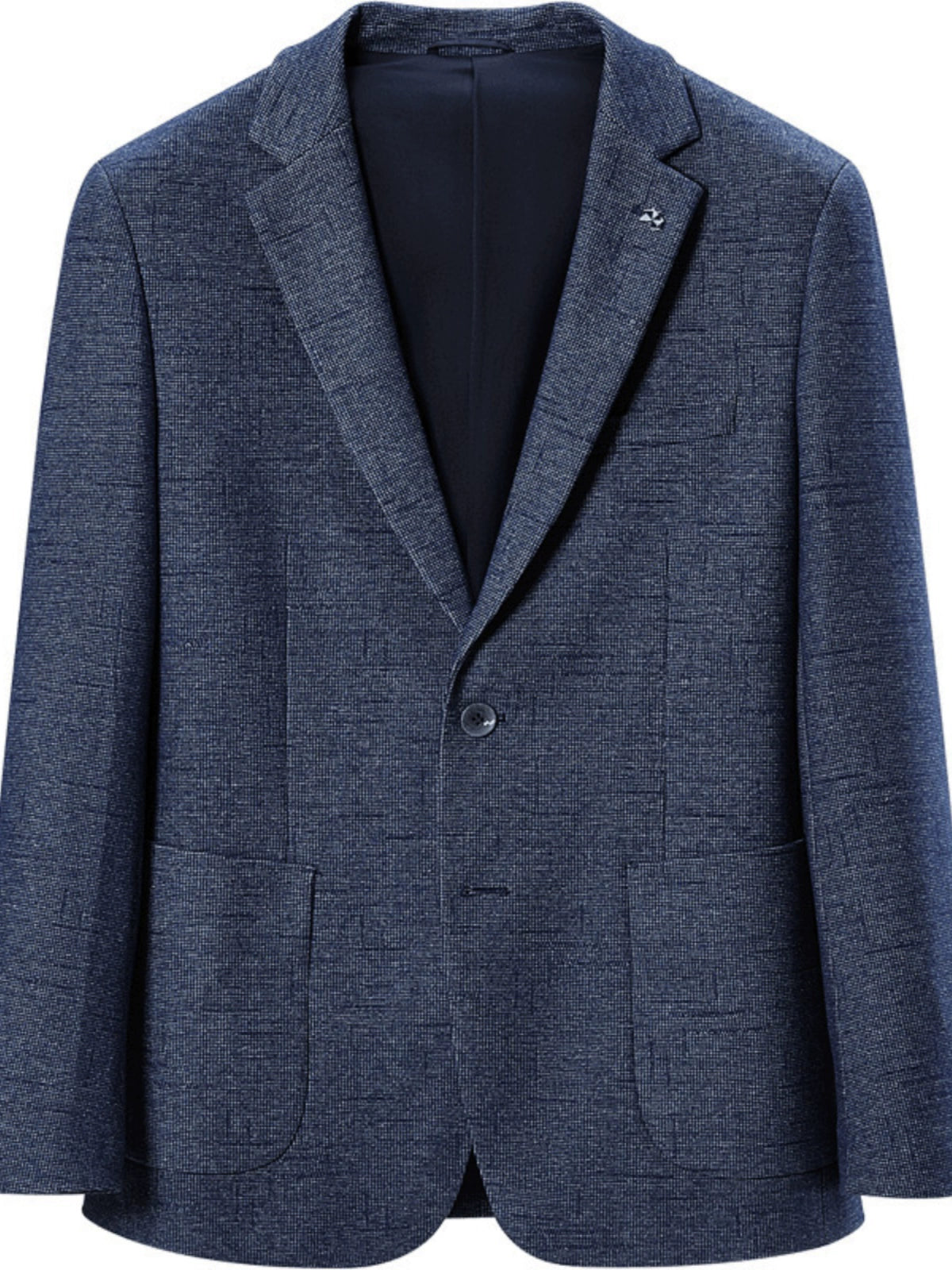 Hla Pattern Elastic Delicate Crisp Leisure Suit