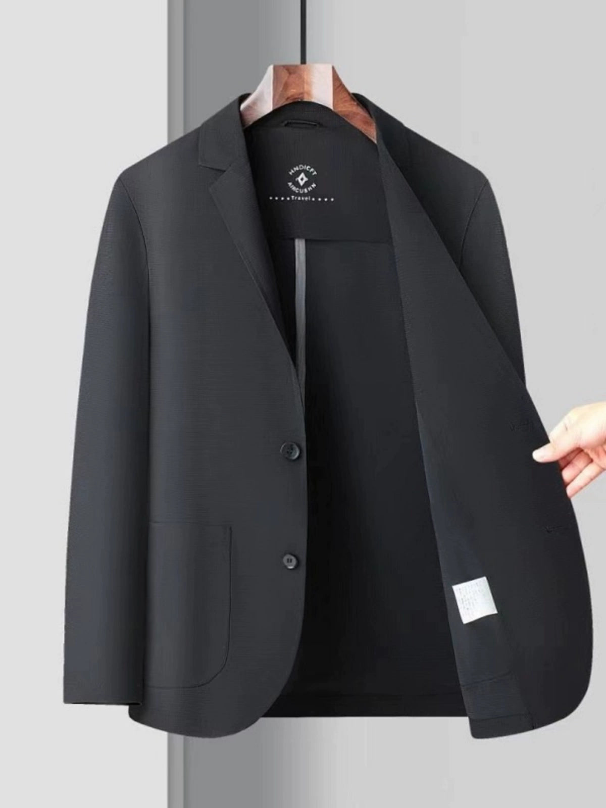 Ice Silk Accessible Luxury Adhesive Seamless High-Grade Spring and Autumn Suit
