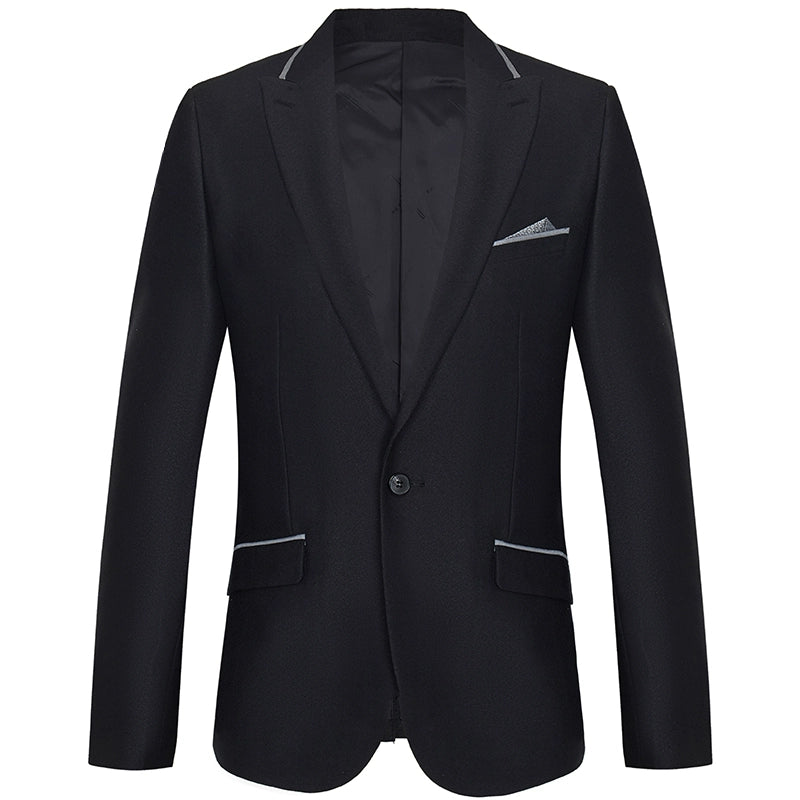 Romon Autumn Business Professional Formal Wear Slim-Fitting Suit