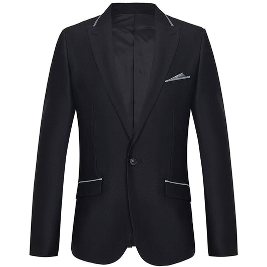 Romon Autumn Business Professional Formal Wear Slim-Fitting Suit