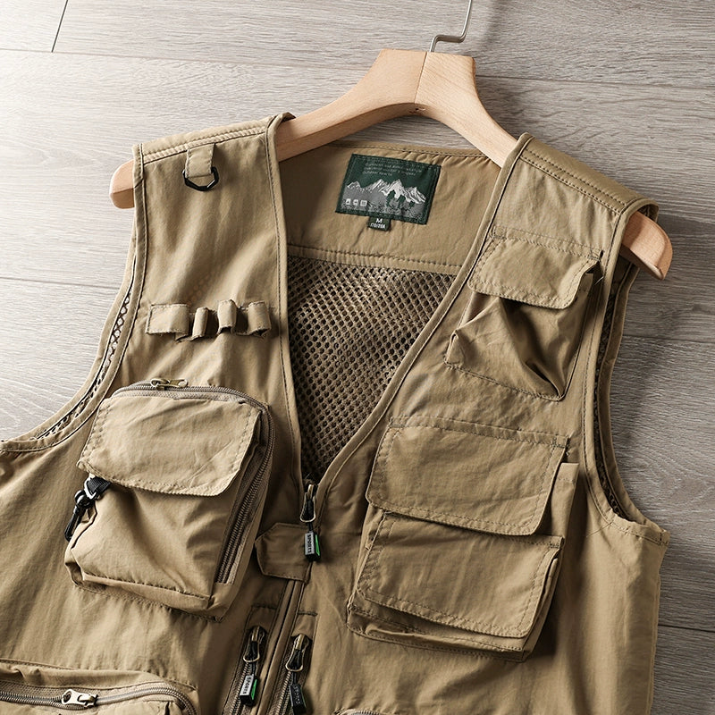 Cattle Goods European and American Mountaineering Fishing Outdoor Vest