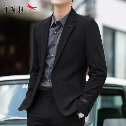 Red Dragonfly Casual Spring and Autumn Business Top Trendy Suit