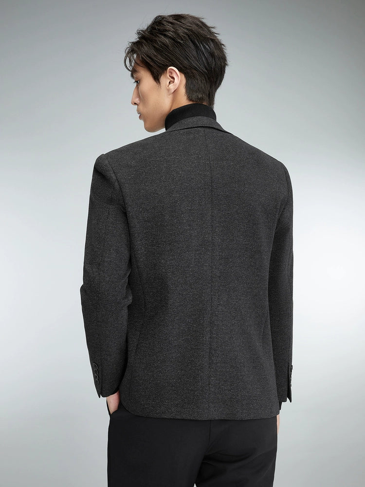 Hla Velvet Elastic Autumn Easy to Care Leisure Suit