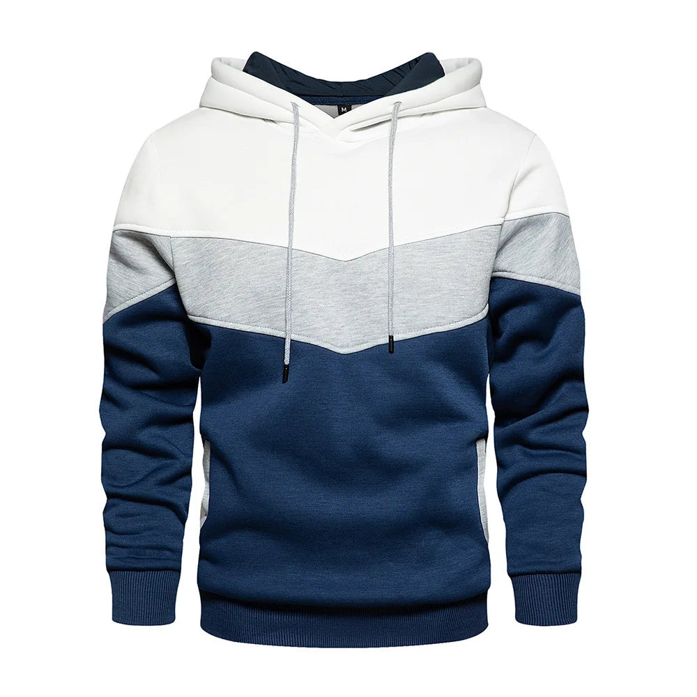 Men's Winter Hoodie Bla Sweatirt Casual Comfortable Fce Lined Oversized Fit Sweatirt with Zipper And Side kets