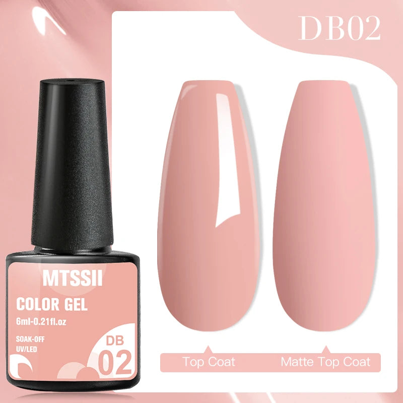 Mtssii Blossom Gel Nail Art Transparent Blossom Nail Polish Blooming Smook Effect Flower Gel Polish Soak off UV Nail Glue Gel