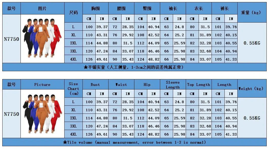 Plus Size Houndstooth Blazer Pants Set Women Pants Blazers Tops Pencil Pants Two-Piece Office Lady Fashion Outfits Autumn