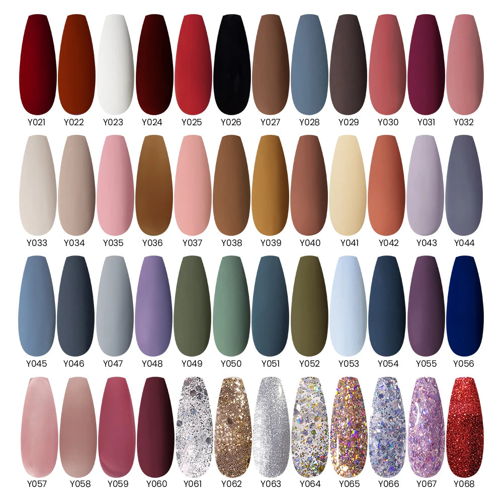 MAYCHAO 12ml Gel Nail Polish Semi-permanent Varnish Hybrid UV Nails Art Glitter 48 Colors Gel Polish Manicure Enamels For Nails