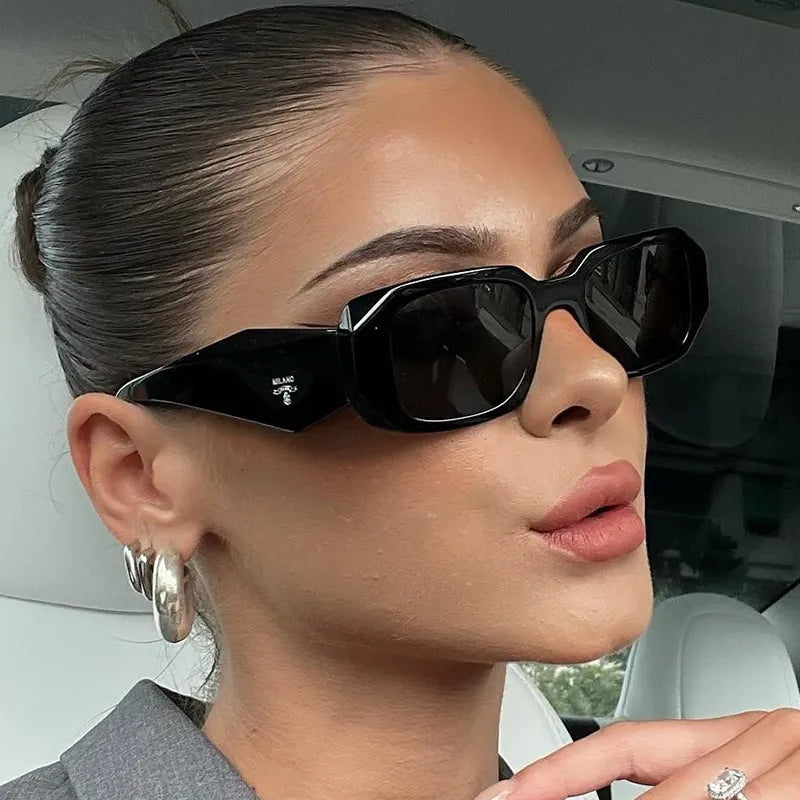 Small Luxury Retro Women Designer Sunglasses Glamour Runway Fashion Female Brand Ladies Glasses UV400