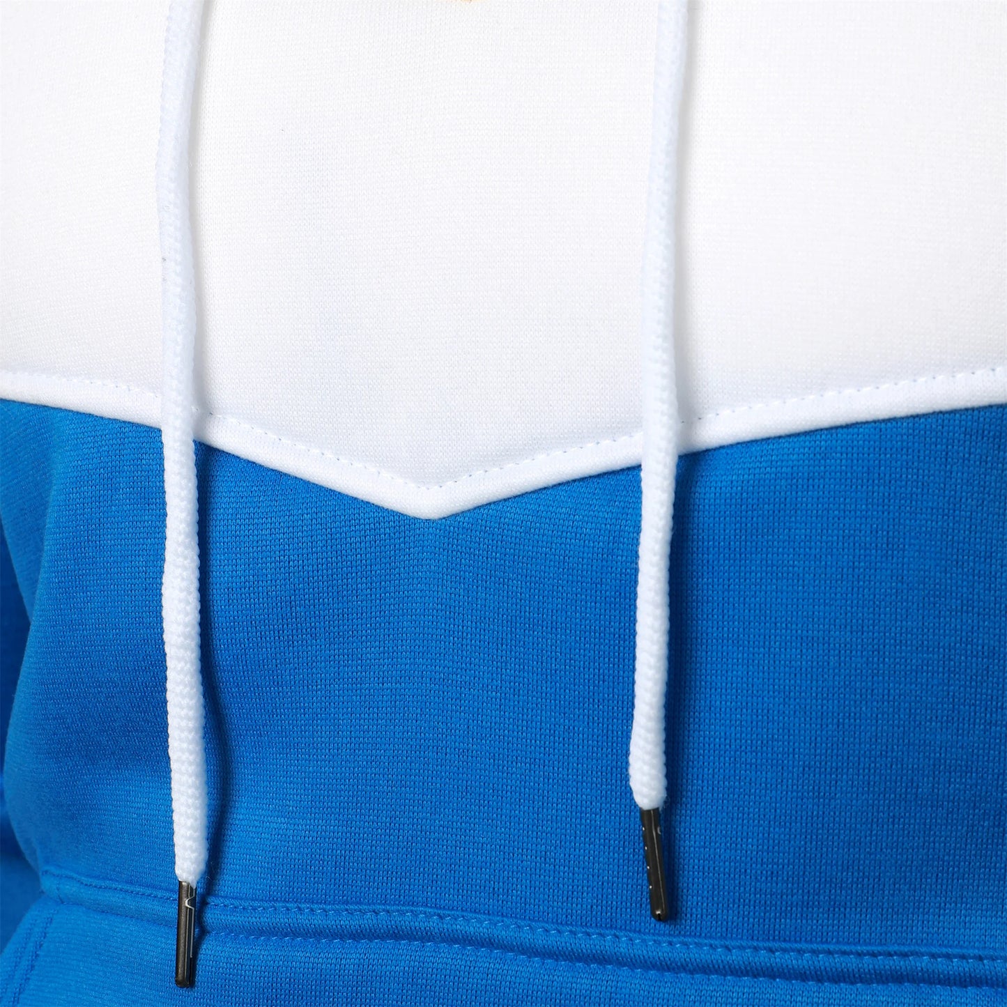 Autumn and winter men's color match color fashion hoodie men's casual sports shirt