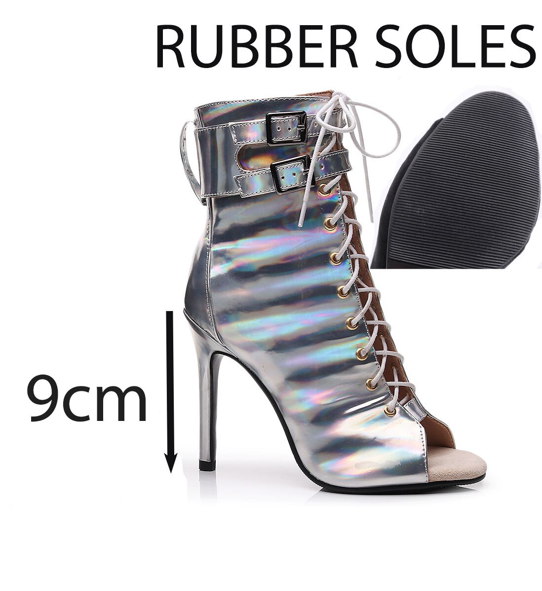 Black 7cm Party Dance Boots Show Sexy for Women Shoes Free Shipping High Heels Dance Shoes Stripper Jazz Pole Stage 2023 Summer