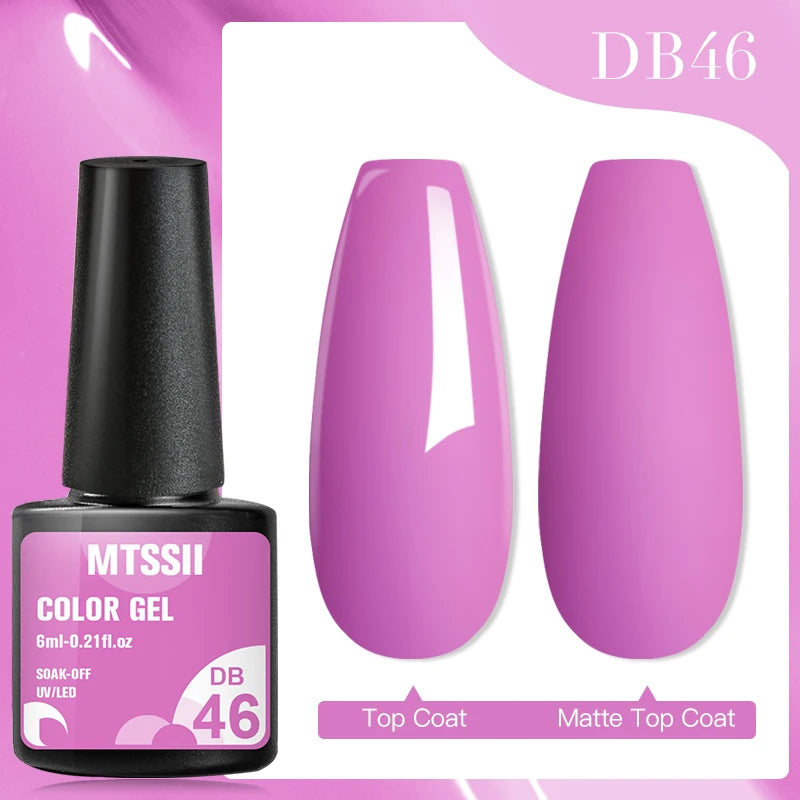 Mtssii Blossom Gel Nail Art Transparent Blossom Nail Polish Blooming Smook Effect Flower Gel Polish Soak off UV Nail Glue Gel