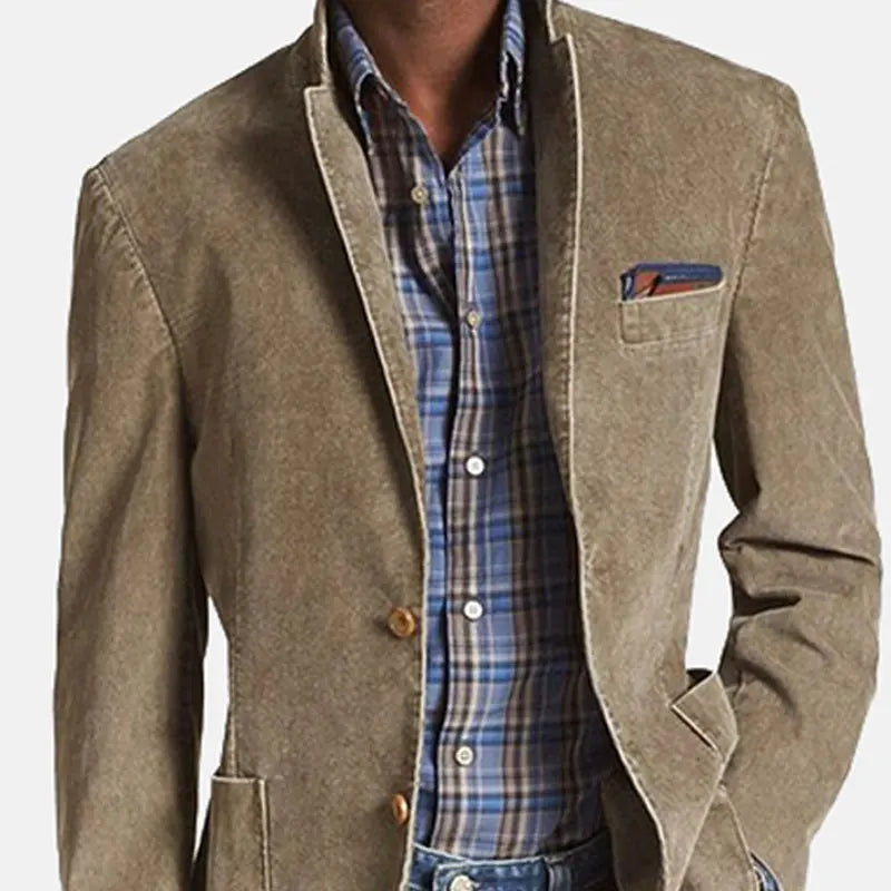 2023 Fashion Men Blazer Embroidery Mesh Patchwork Lapel Long Sleeve  Patchwork Notch Lapel Single Breasted Pockets Blazer