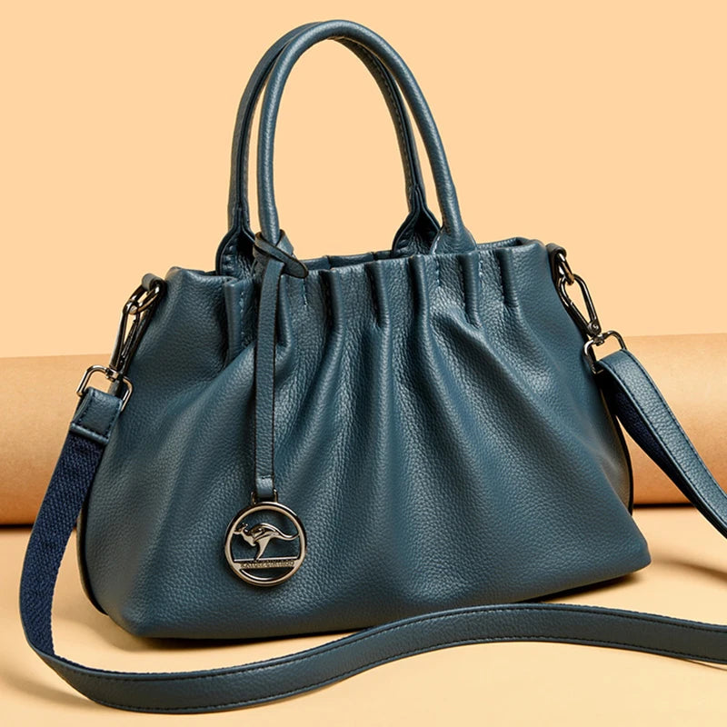 High quality Designer handbags Genuine leather Large capacity Casual Tote Bag womens Crossbody Hand Bags for Women Shoulder bag