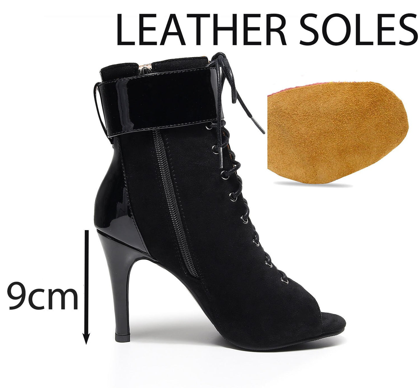 Black 7cm Party Dance Boots Show Sexy for Women Shoes Free Shipping High Heels Dance Shoes Stripper Jazz Pole Stage 2023 Summer