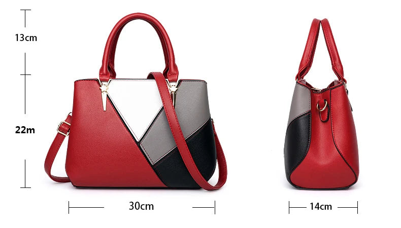 Women Bag Vintage Casual Tote Fashion Women Messenger Bags Shoulder Student Handbag Purse Wallet Leather New Ladies Hand Bags
