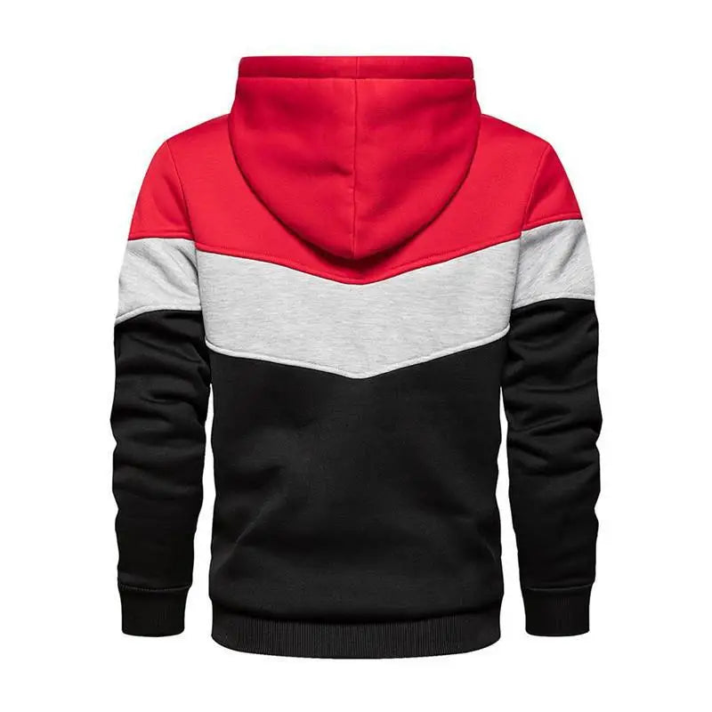 Men's Winter Hoodie Bla Sweatirt Casual Comfortable Fce Lined Oversized Fit Sweatirt with Zipper And Side kets