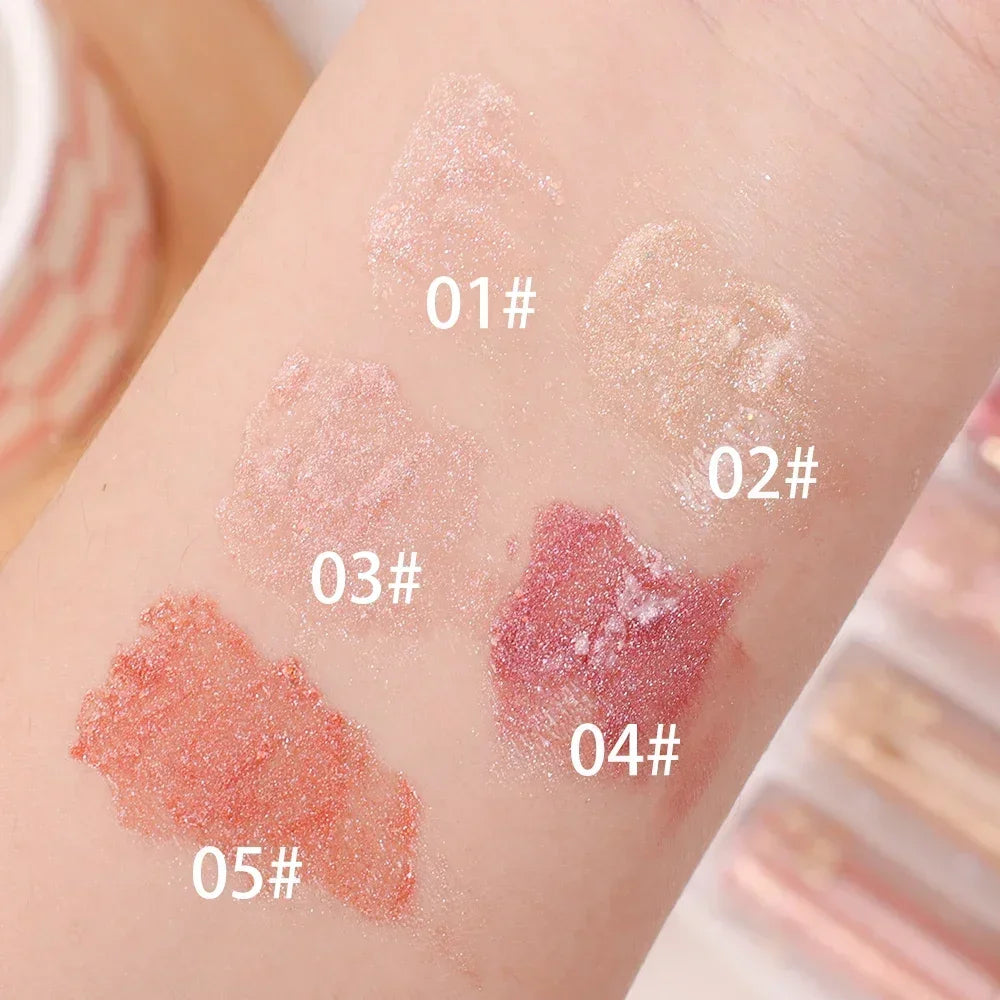 Mirror Water Gloss Shiny Lip Gloss Long Lasting Moisturizing Plumping Sexy Glitter Jelly Lip Glaze Korean Lips Makeup Cosmetics