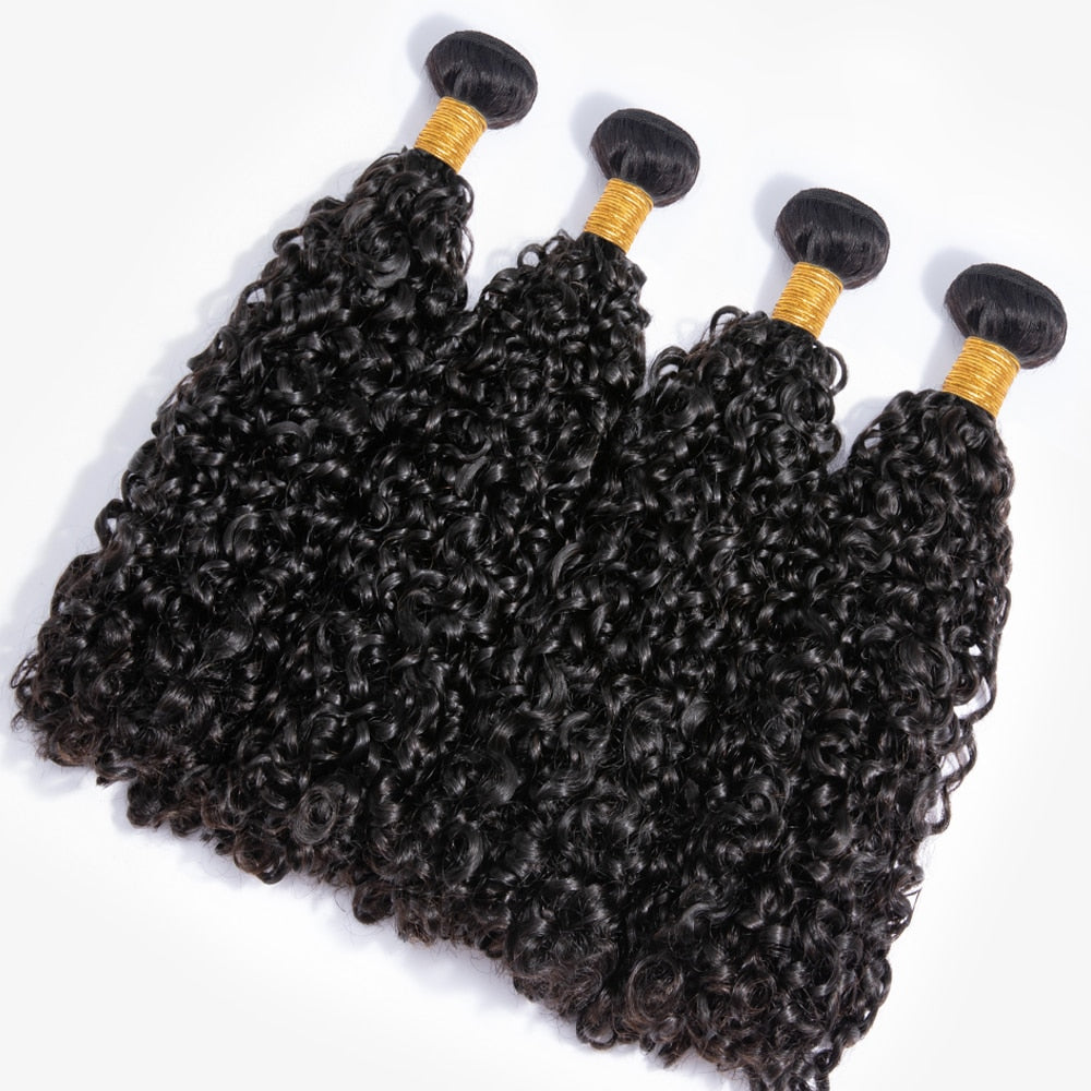Brazilian 10A Small Spirals Curly Bundles Unprocessed Kinky Curly Human Hair Pixie Curls Weave Only Virgin Hair Extension 3B 3C