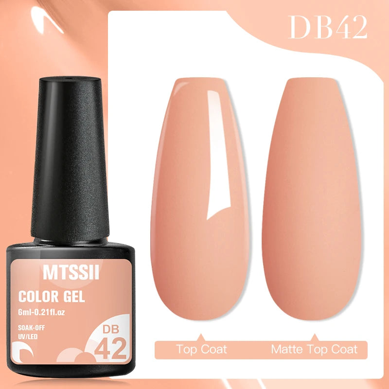 Mtssii Blossom Gel Nail Art Transparent Blossom Nail Polish Blooming Smook Effect Flower Gel Polish Soak off UV Nail Glue Gel