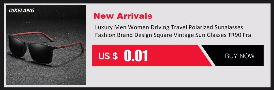 Classic Square Vintage Men's Polarized Sunglasses For Men Women Luxury Brand Designer Driving Sun Glasses UV400 Fishing Eyewear